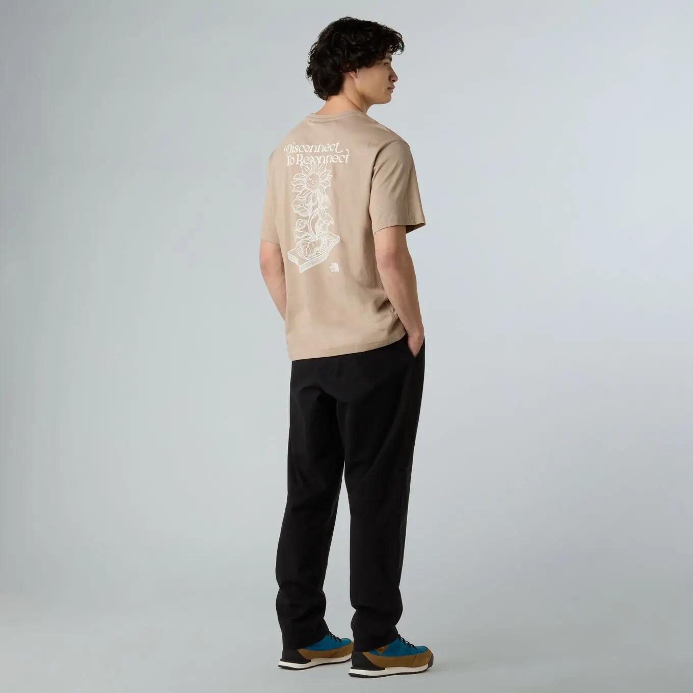 T-Shirt The North Face Connect Graphic Beige Unisex 5/5