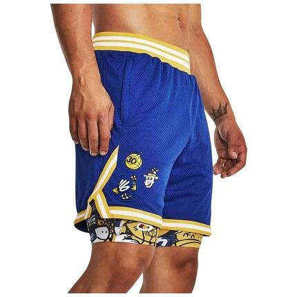 Short Under Armour modèle Under Armour Basketball Curry Mesh Short 2 pour homme