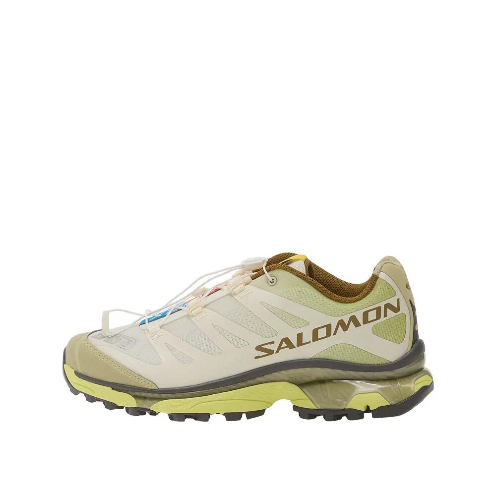 Trailauflaufschuhe Salomon XT-4 Farbe Vanilla Ice/Bog/Sunny Lime 6/6