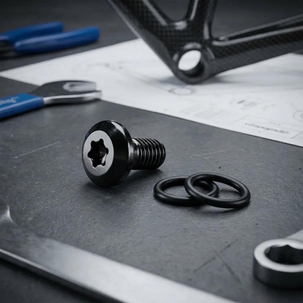 Vis Campagnolo pour durite de frein EC-EK107, +2 joints (5 kits) 2/3