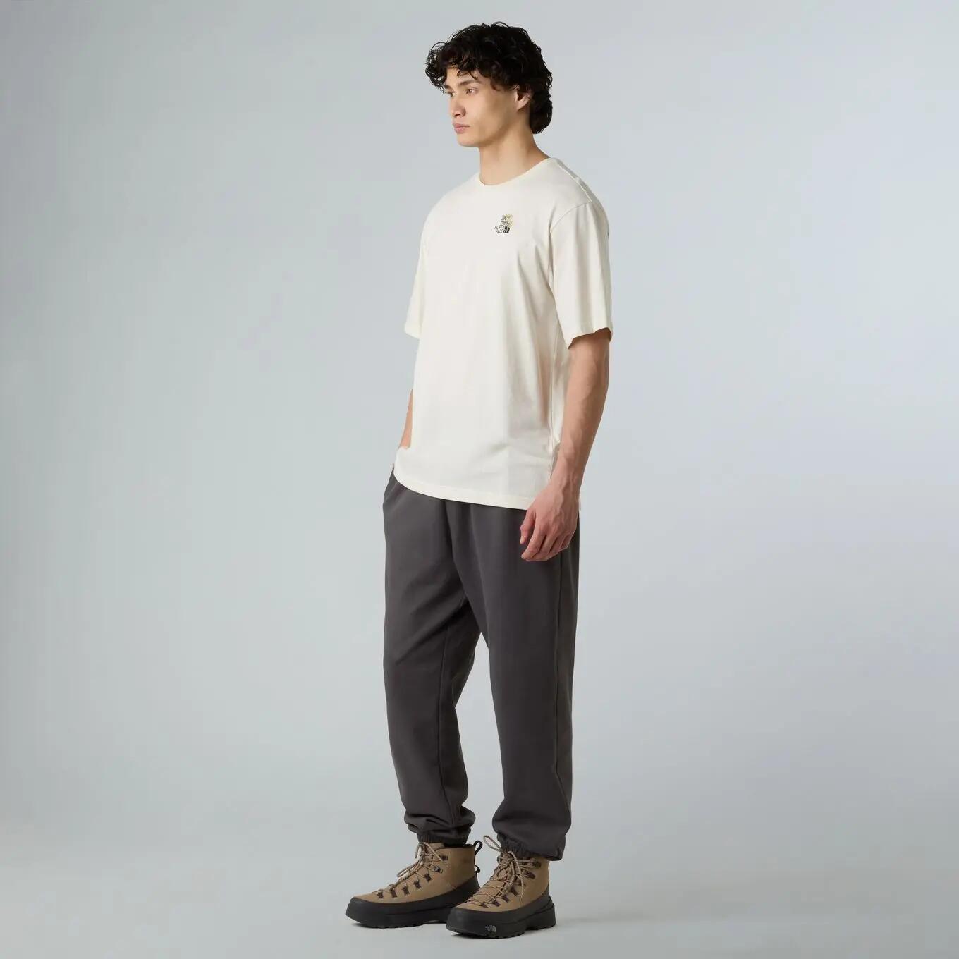 T-Shirt The North Face Graphic Dome Flower White Men 3/5