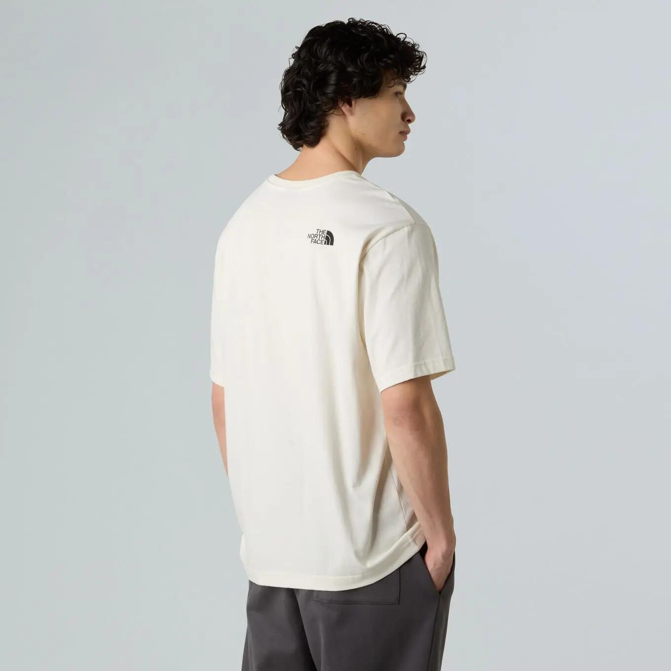 T-Shirt The North Face Graphic Dome Flower White Men 2/5