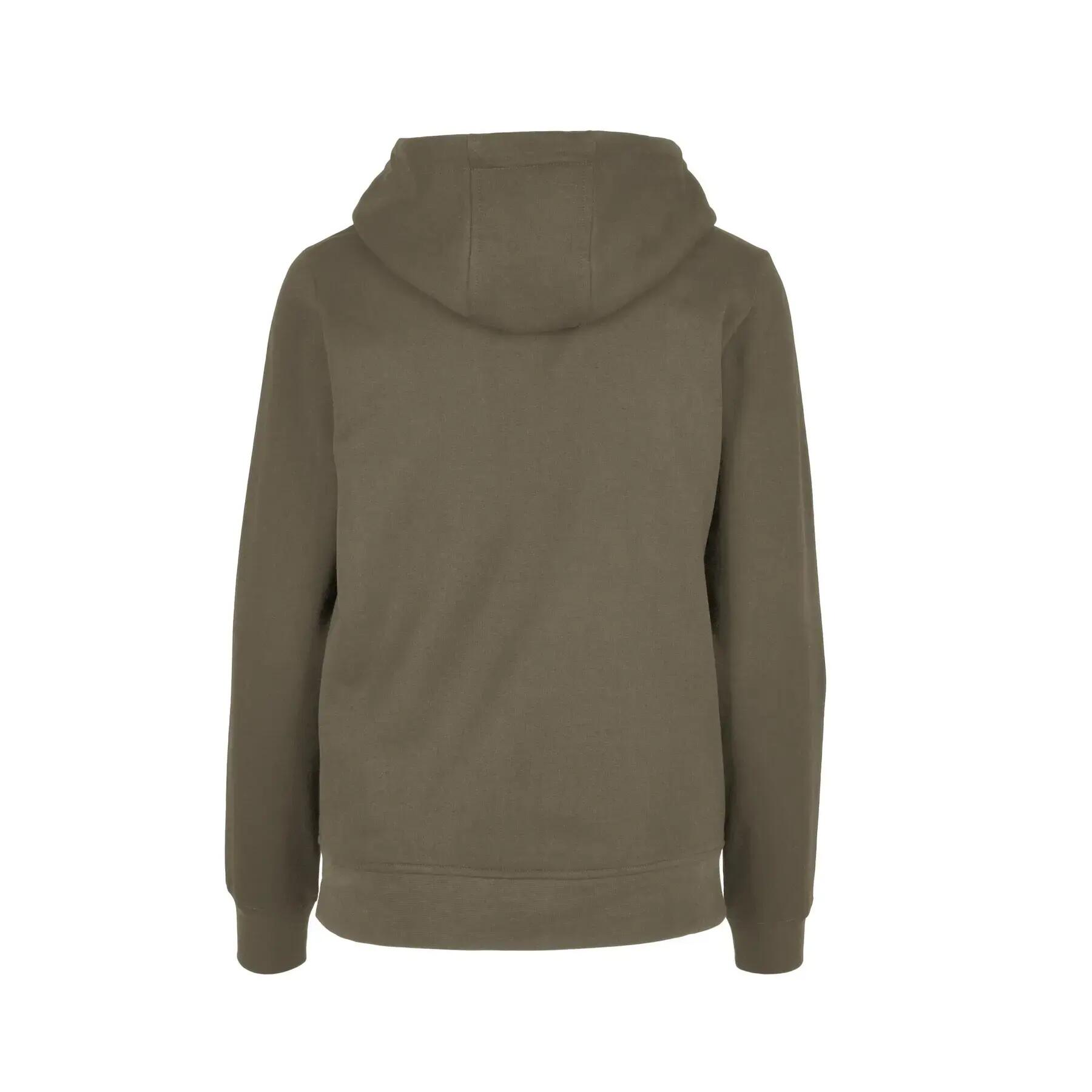 Sweatshirt à capuche zippé femme Build Your Brand Basic 2/4