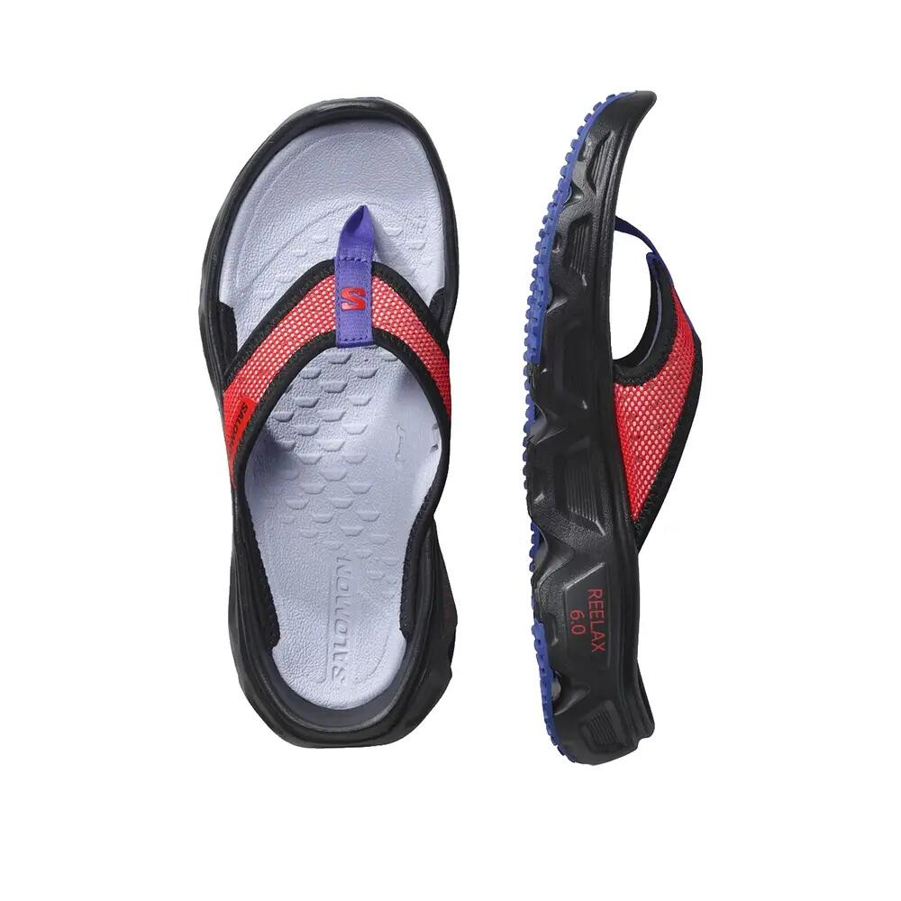 Tongs Salomon Reelax Break Rose/Noir 3/6