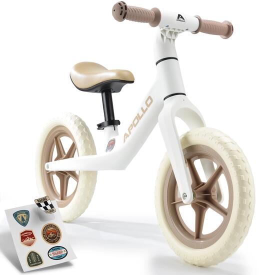 Draisienne Enfant 2 ans 12 pouces ultra legere Trailbuddy Blanc
