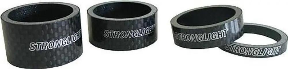 Stronglight Carbon 1 1/8 spacer-set, per 4 stuks 2/3