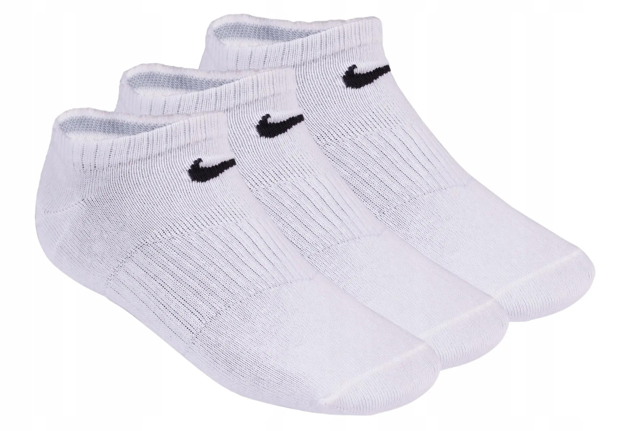 Șosete de trening ușoare Nike Performance SX4705-101 - Alb