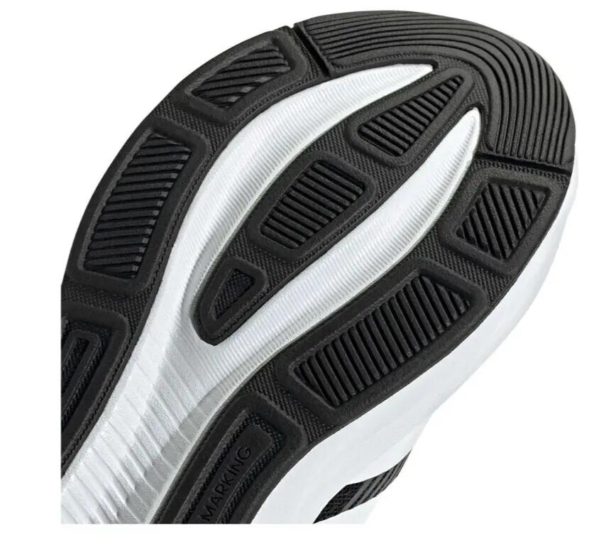 Scarpe ragazzo adidas galaxy 8 - nero/bianco 4/8