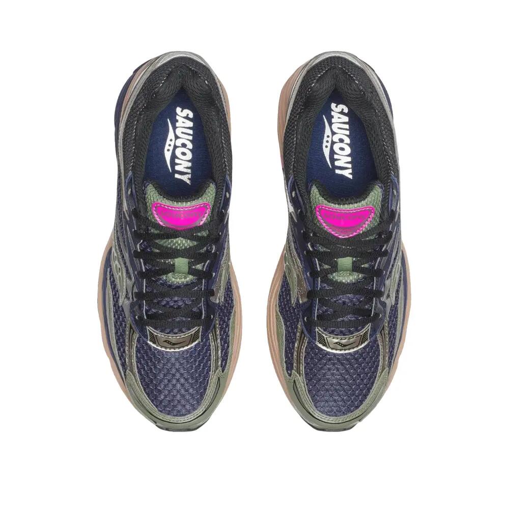 Schuhe Saucony ProGrid Omni 9 Blau/Bürste 2/5