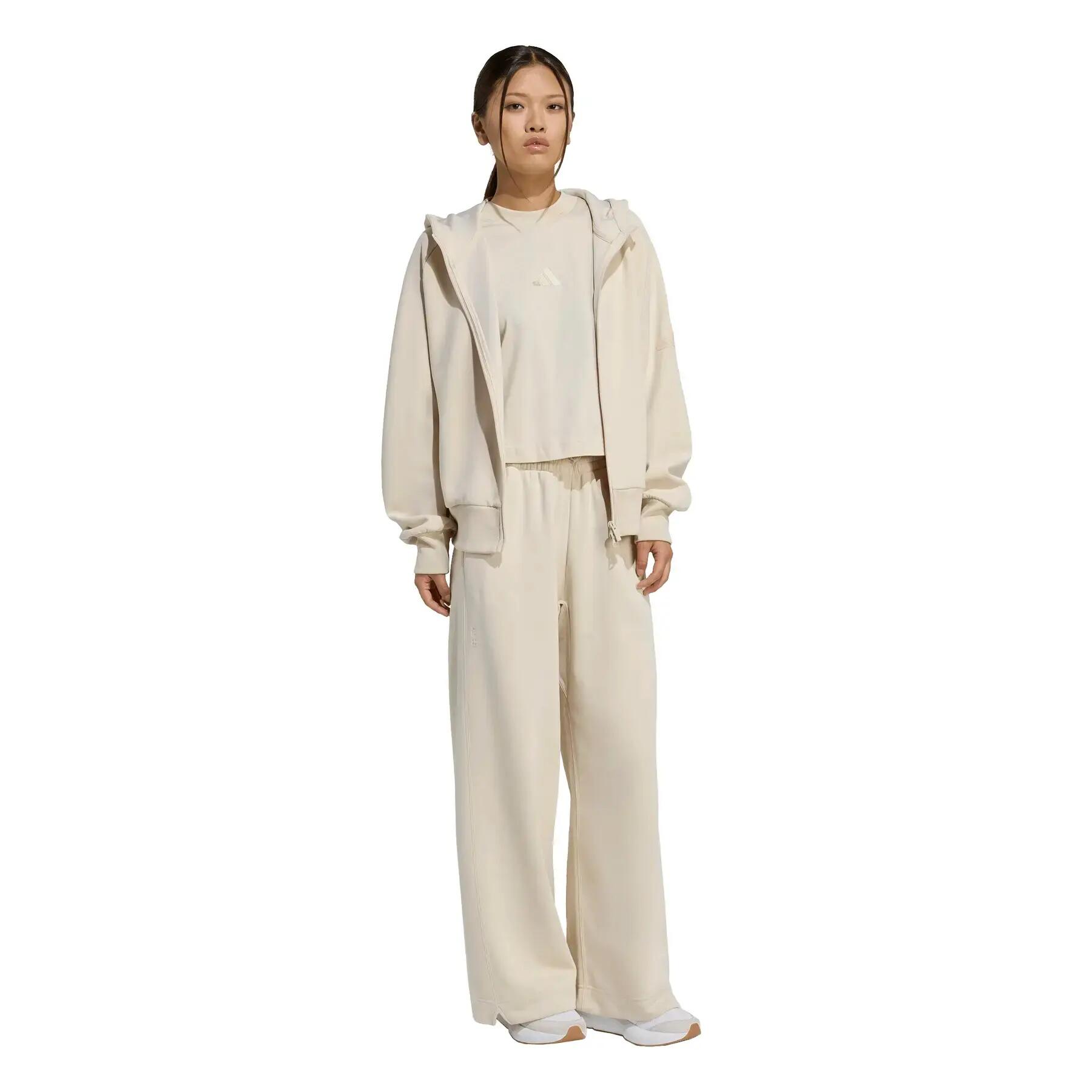 Felpa con cappuccio da donna adidas Soft Lux 3/6