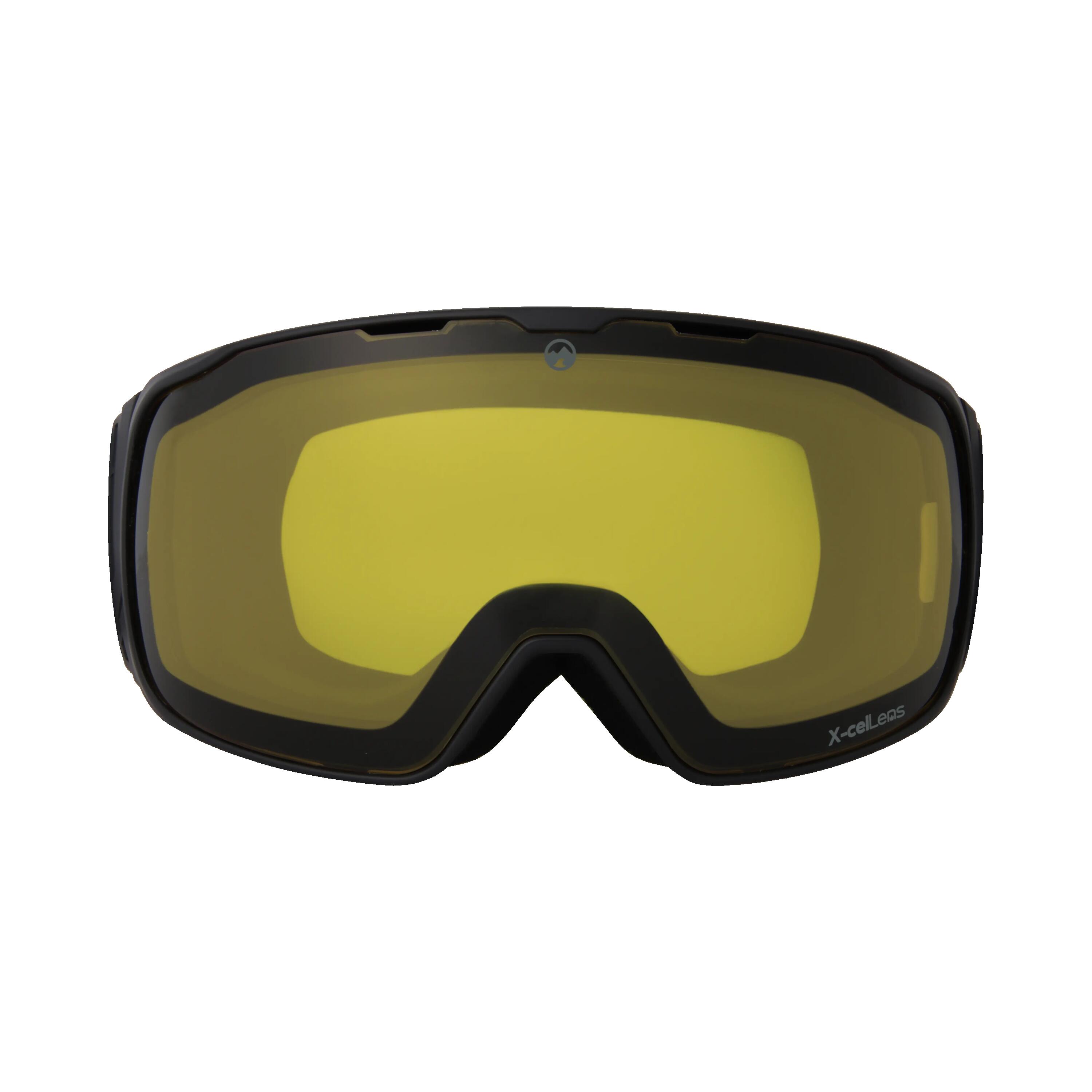 Masque de ski unisexe Icon (Black | Pink/Red) 7/7
