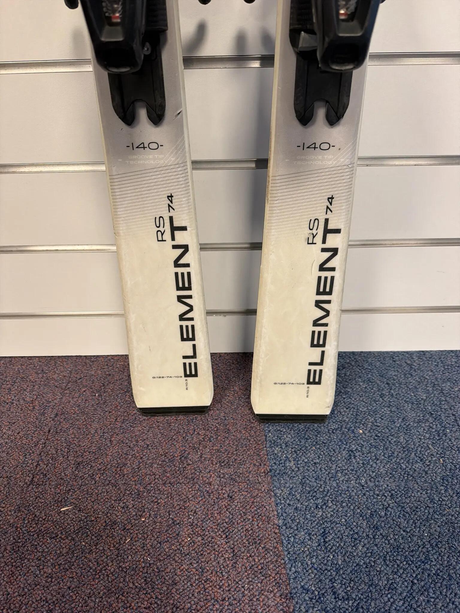 Reconditionné - Ski Elan Element RS 74 - Carving Ski met Bindingen-Used-140 3/6