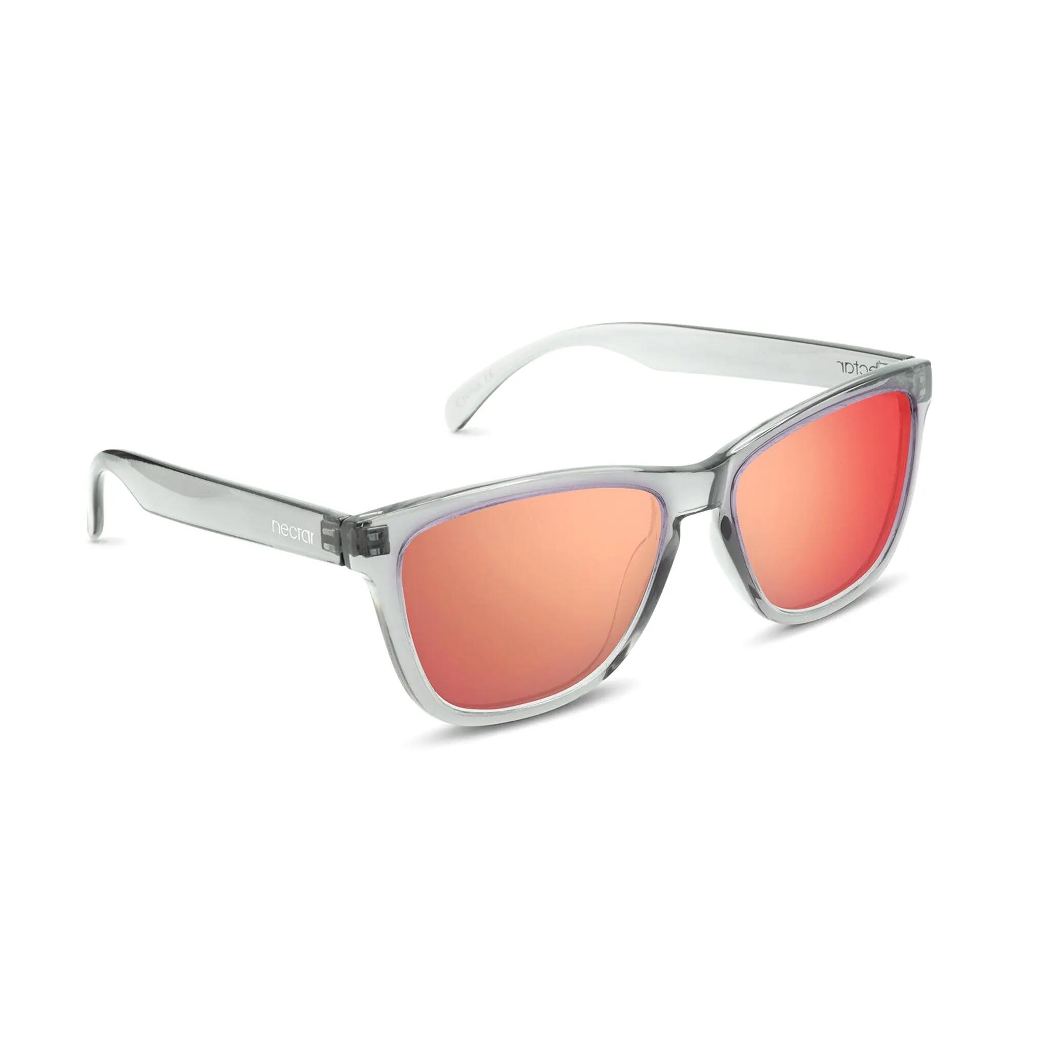 Lunettes de soleil unisexe Crux Chucktown (Trans Grey | Red) 2/5