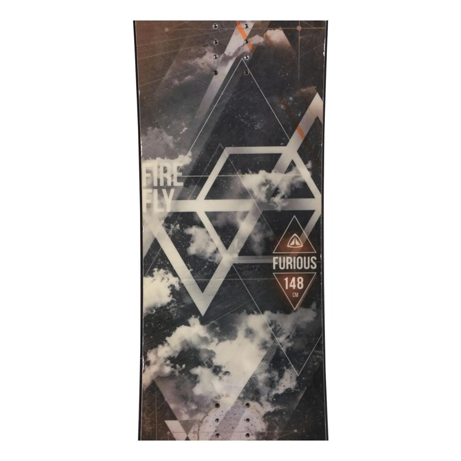 RECONDITIONNE - Snowboard Firefly Furious + Fixations Coque 3/4