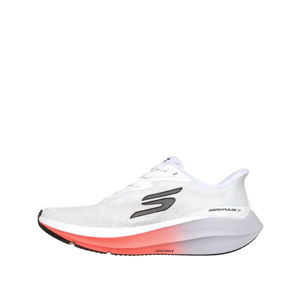 Buty Skechers Aero Pulse SI Białe/Koralowe 3/5