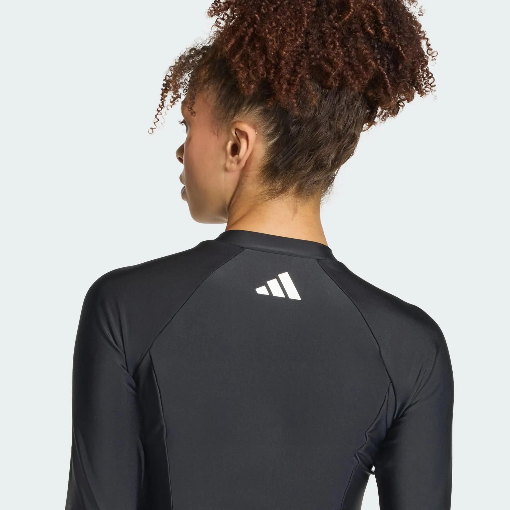 MAILLOT DE BAIN UNE PIÈCE MANCHES LONGUES LOGO 5/5