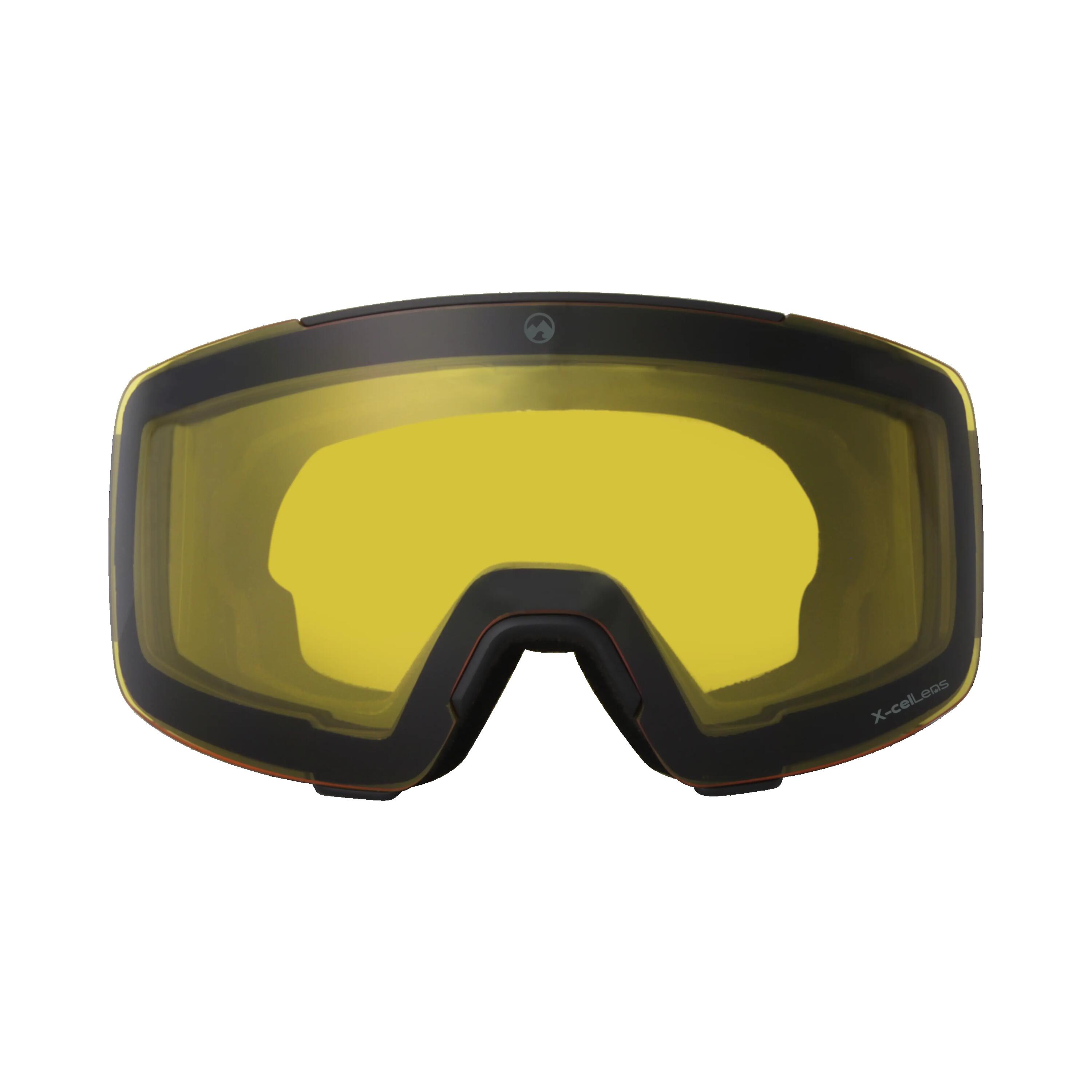 Masque de ski unisexe Local (Black | Deep Purple) 7/7