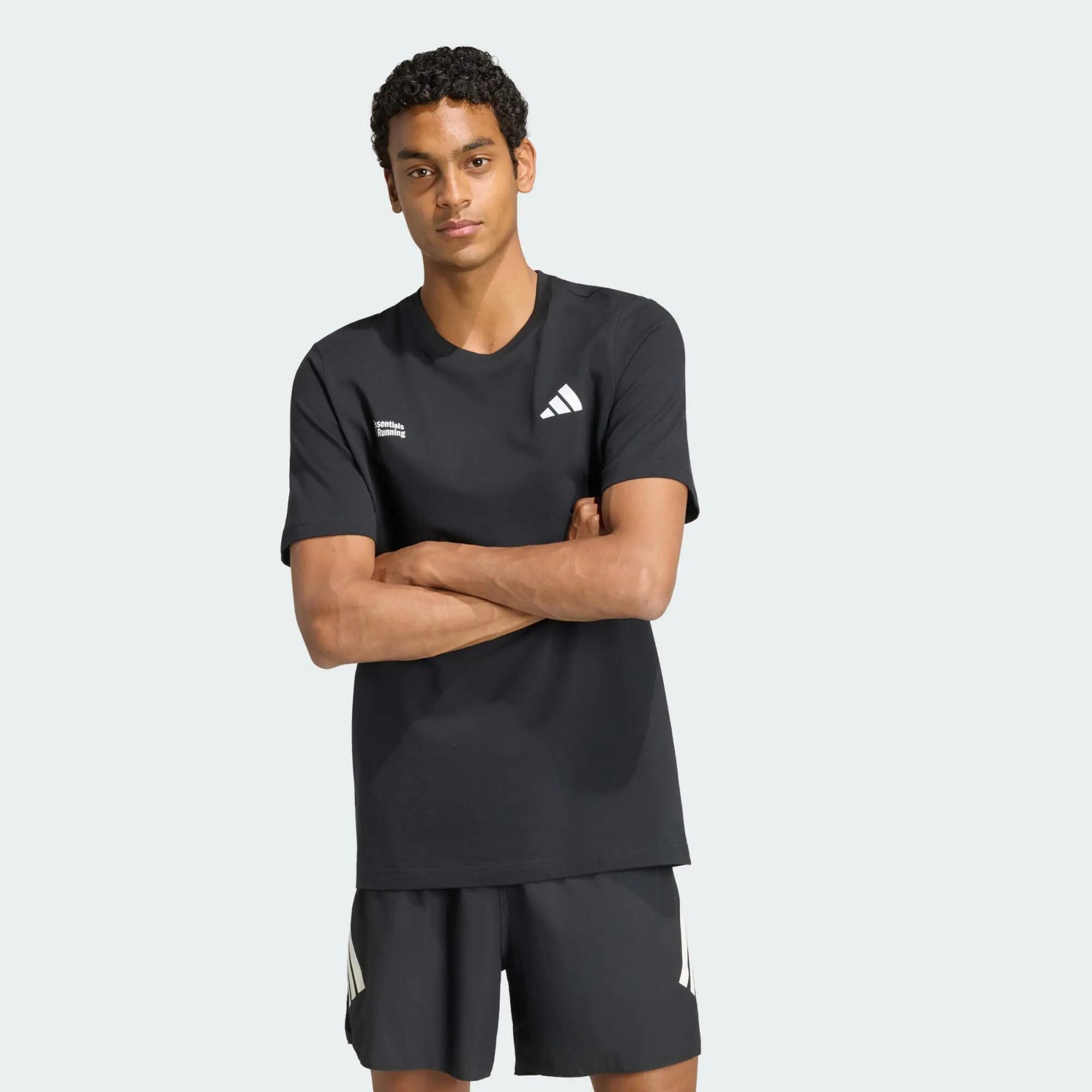 TRICOU CU IMPRIMEU GRAFIC RUN ESSENTIALS