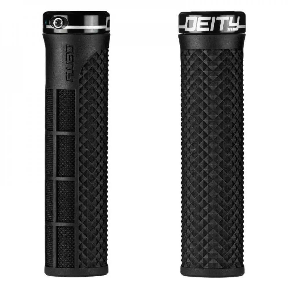 Manopole Deity Lockjaw nere, lunghezza 132 mm, diametro 32 mm, 104 g, morbide .. 3/3