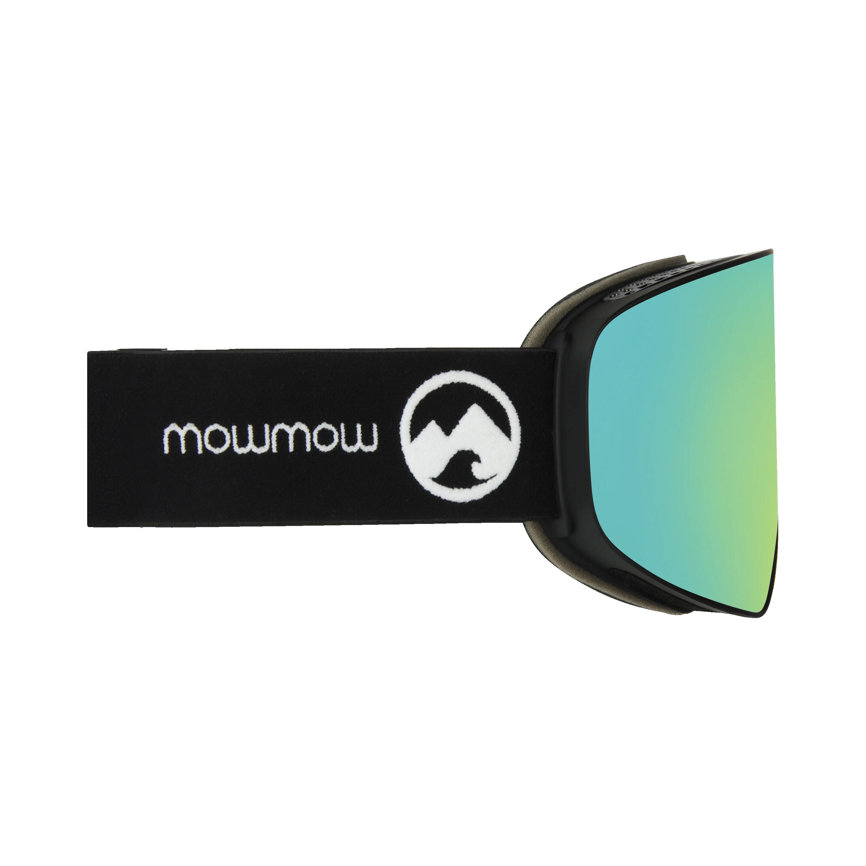 Unisex Skibrille Stealth (Gold | Black Strap) 4/5