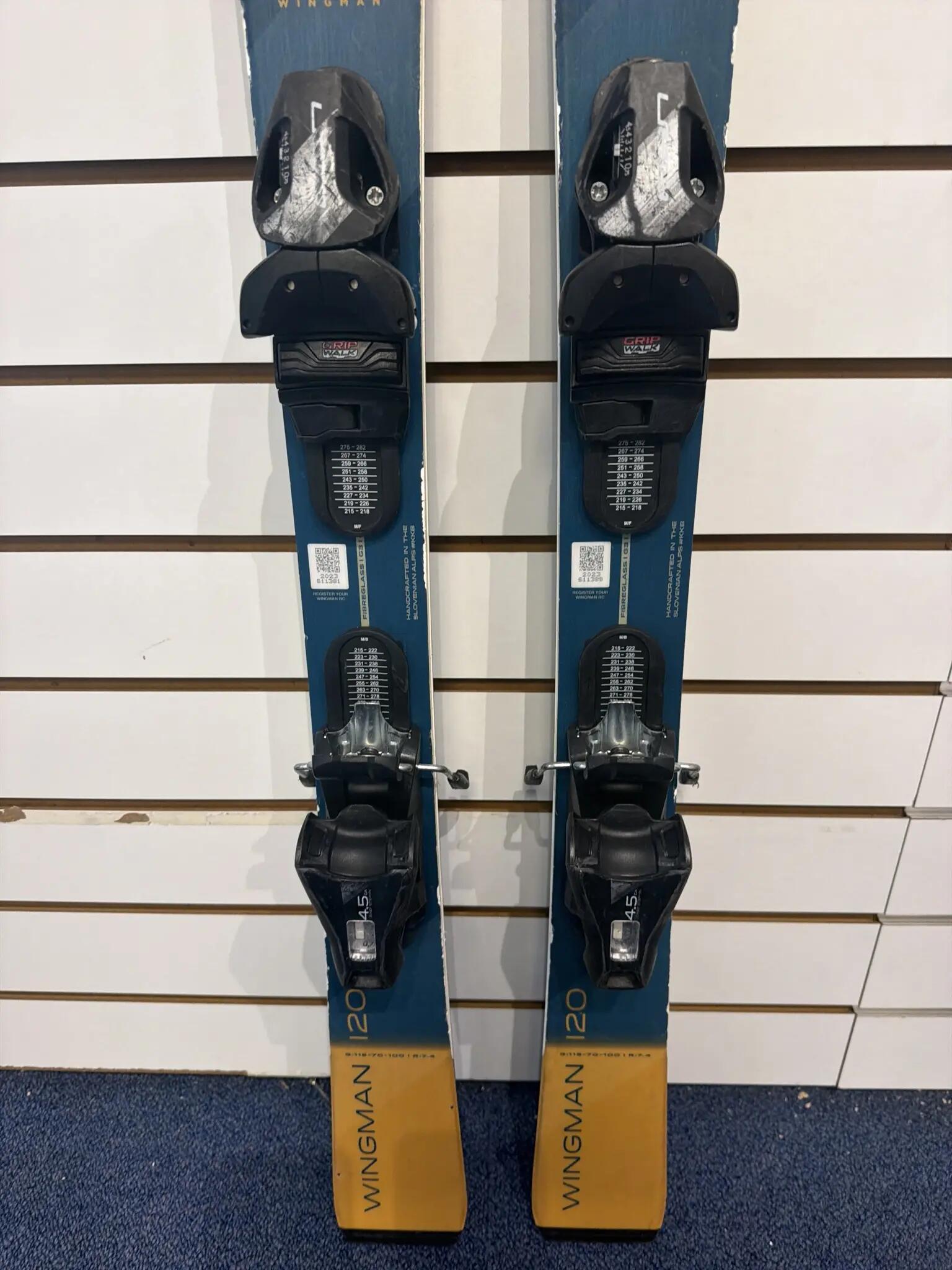 Reconditionné - Ski Elan Wingman + EL 4.5 GW – Kinderskis All-Mountain - 120 2/6