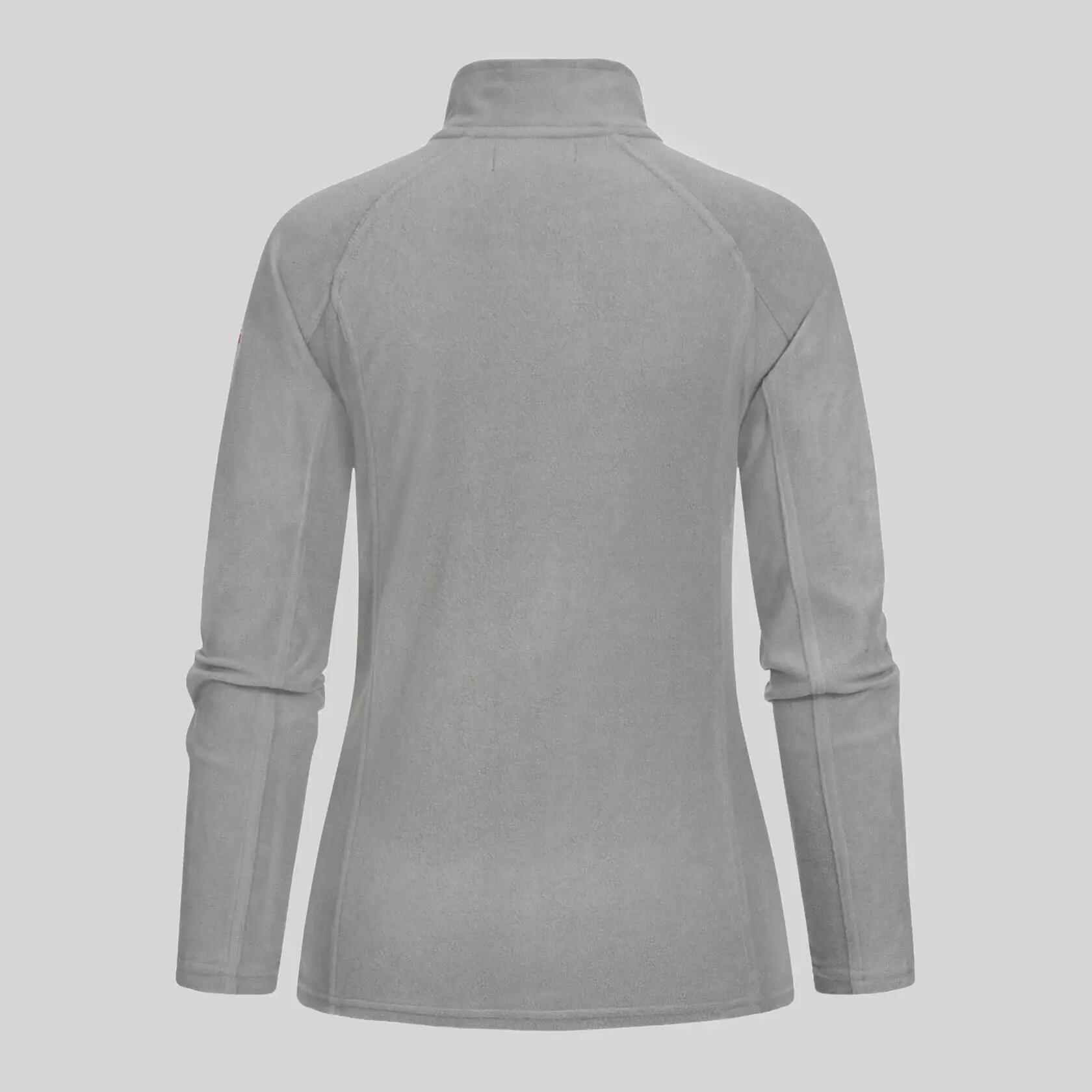 Fleece – Hiking – Women’s – Full zip – Light grey 5/5