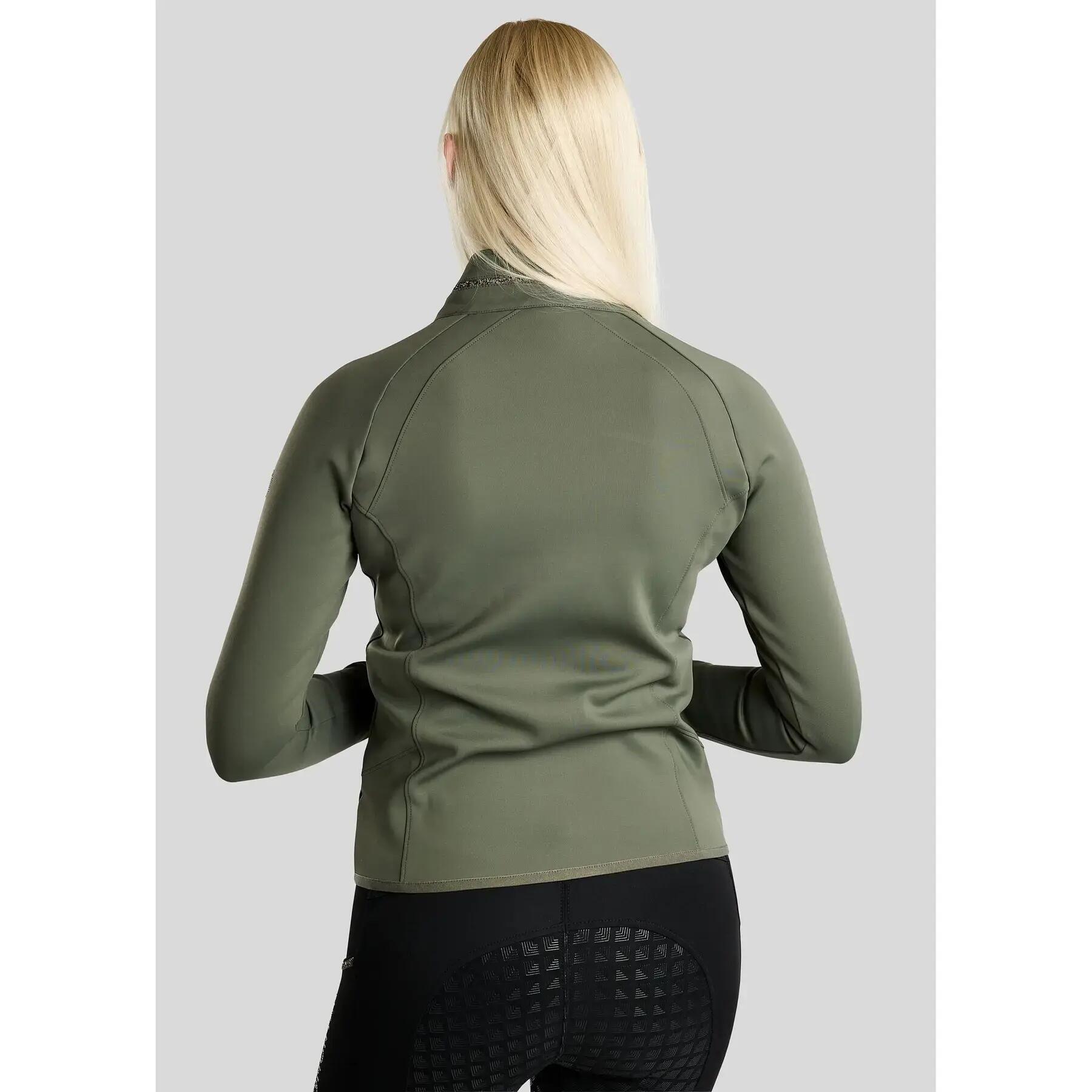 Giacca da equitazione da donna con zip Montar Veronica 5/6