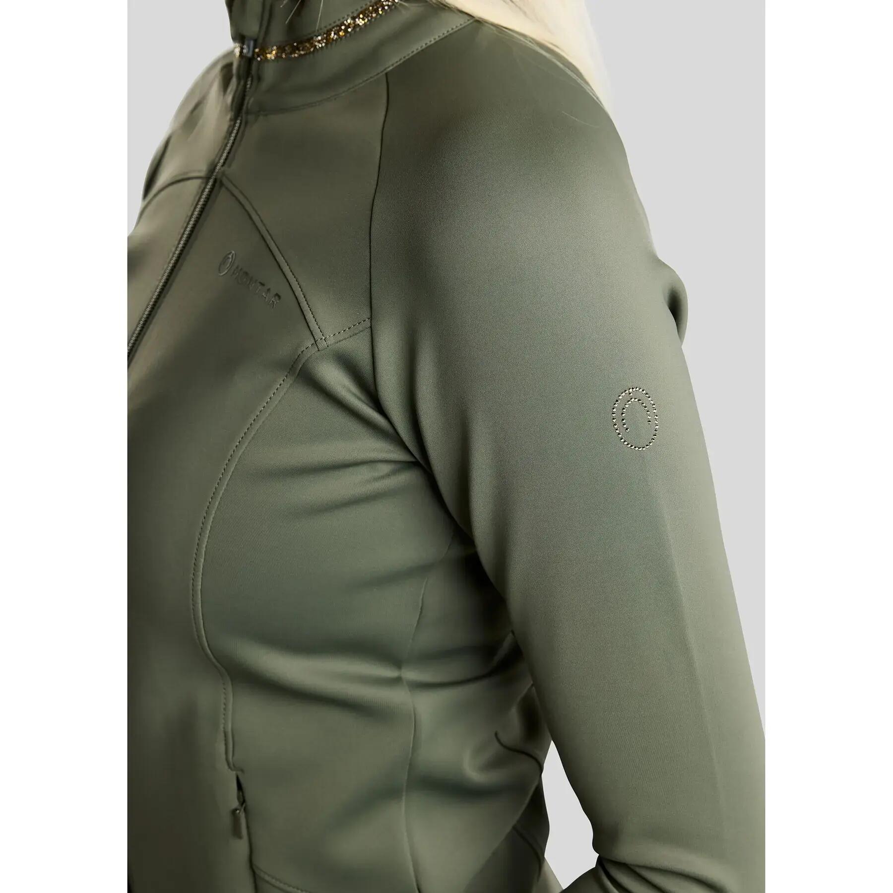 Giacca da equitazione da donna con zip Montar Veronica 3/6