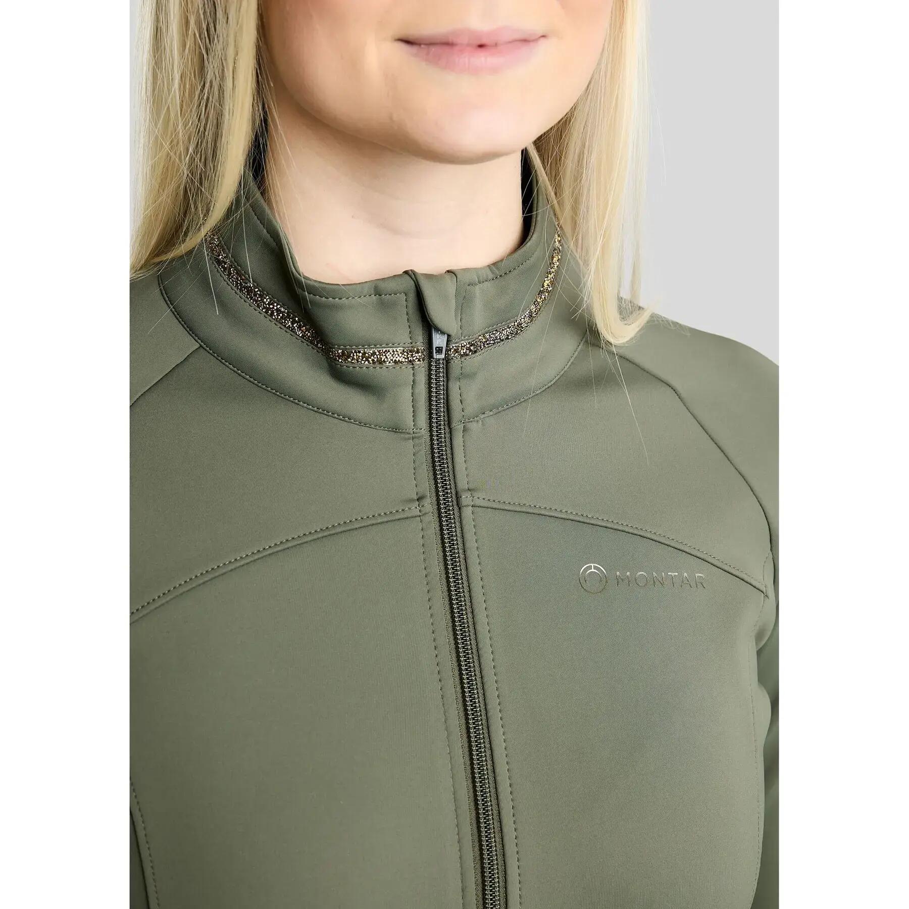 Giacca da equitazione da donna con zip Montar Veronica 2/6