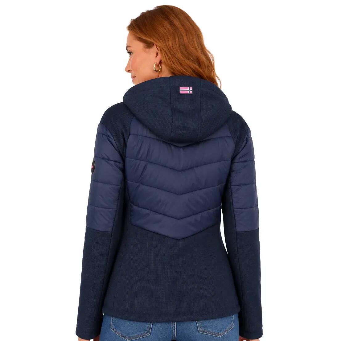 Damska turystyczna polar GEOGRAPHICAL NORWAY TRENDY NAVY DB LADY 024 2/6