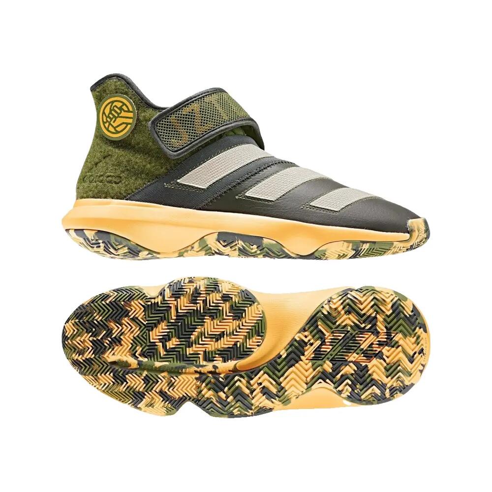 Zapatillas de baloncesto adidas Harden B/E 3 Negro/Beige/Naranja claro 2/2