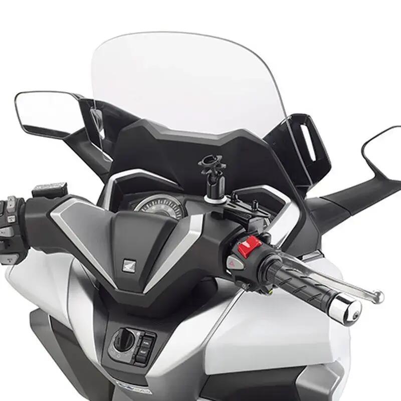 Universal aluminum anodized motorcycle smartphone holder Givi 4/5