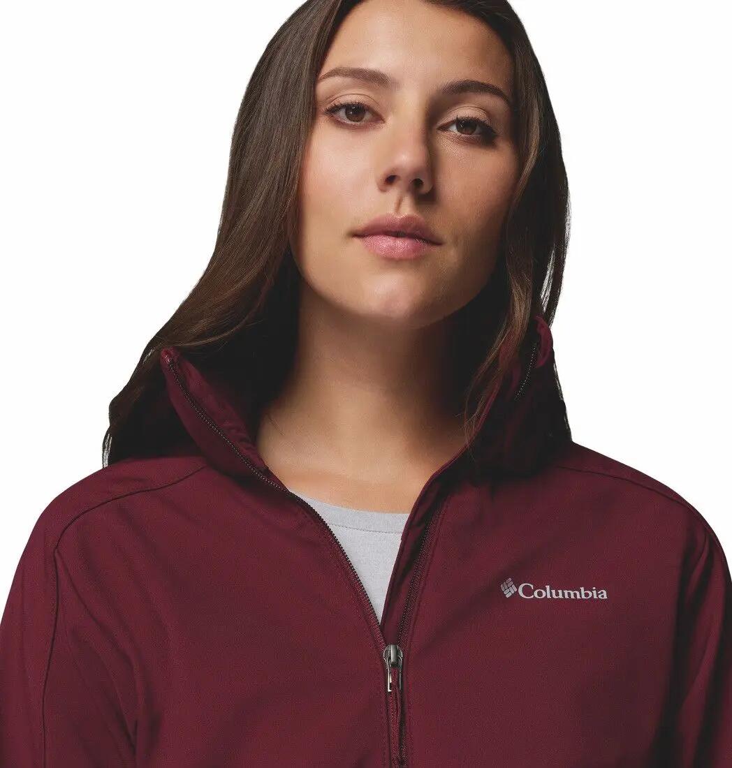 Damen Columbia Cascade Ridge III Bordeaux Softshelljacke 5/7