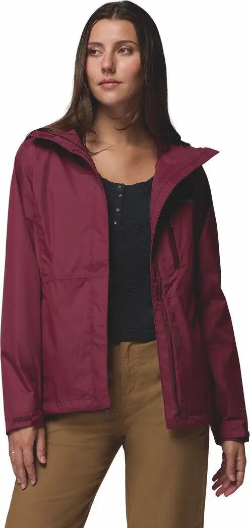 Columbia Pouring Adventure III Waterdichte damesjas Bordeaux 4/7