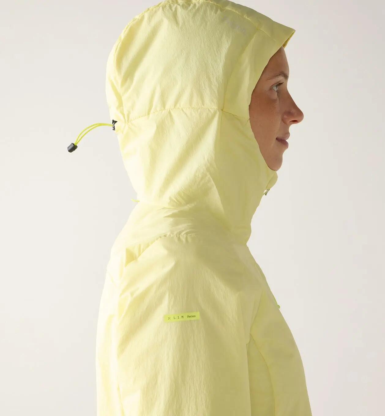 Haglöfs L.I.M Mimic Barrier Hood Jacket Yellow Women 5/7