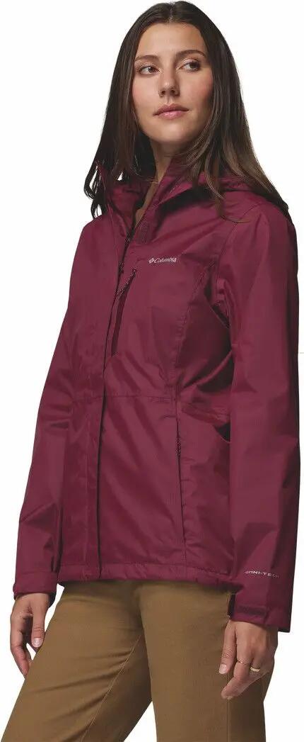 Columbia Pouring Adventure III Waterdichte damesjas Bordeaux 3/7