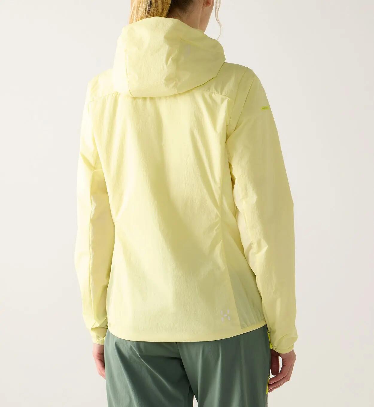Giacca Haglöfs L.I.M Mimic Barrier Hood Giallo Donna 2/7