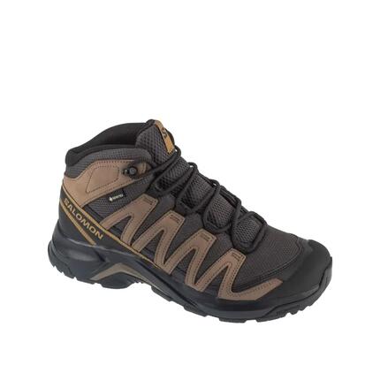 Wanderschuhe Salomon X-Adventure Recon Mid GTX Grau