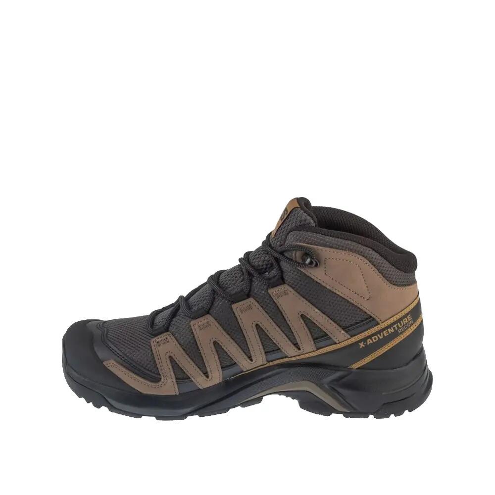 Wanderschuhe Salomon X-Adventure Recon Mid GTX Grau 2/4