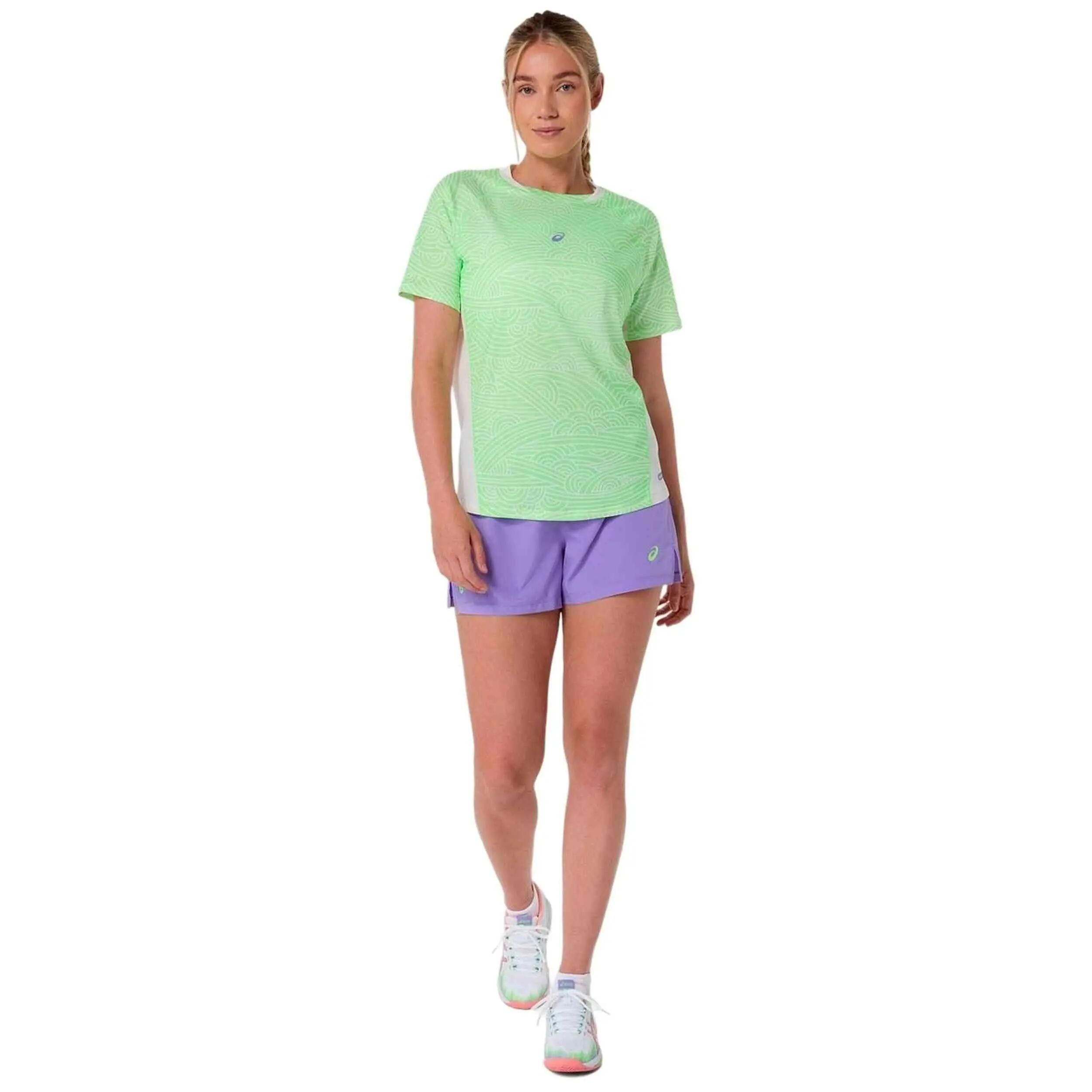 Short Asics modèle Padel Court 2-N-1 pour unisexe 4/5