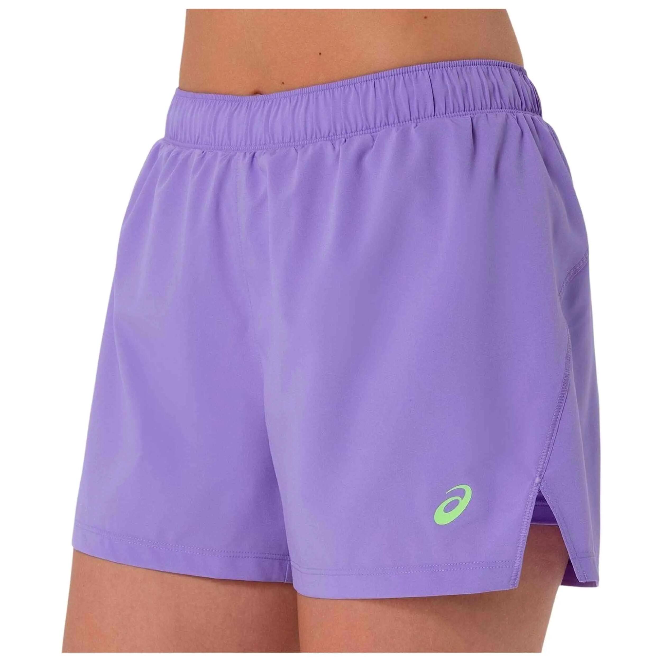 Short Asics modèle Padel Court 2-N-1 pour unisexe 3/5