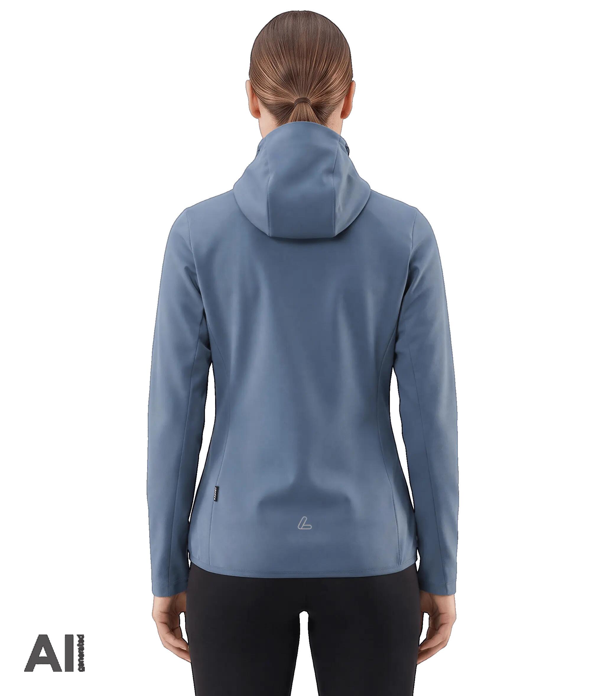 W HOODED JACKET NORTH AB LIGHT 4/4