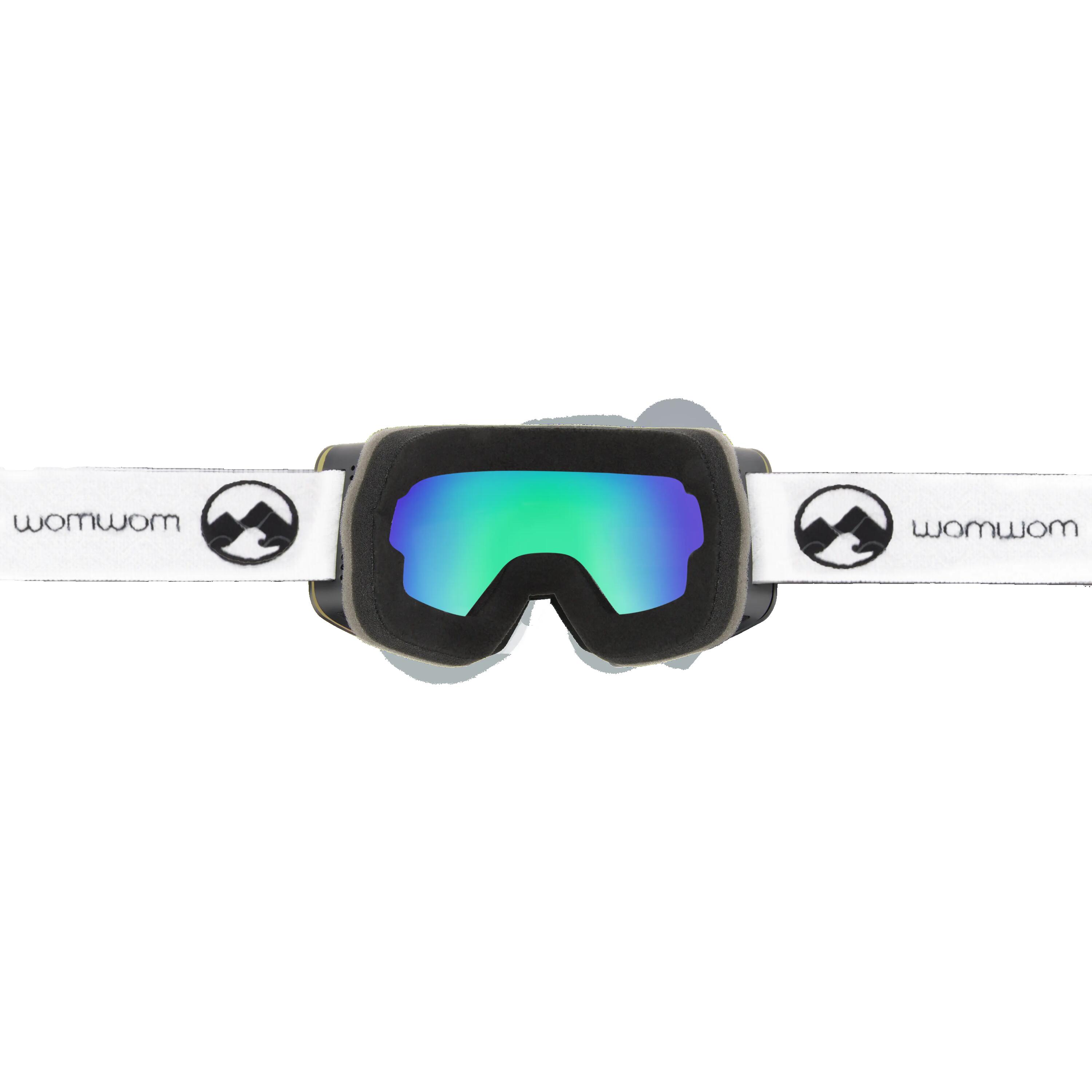 Masque de ski unisexe Local (Black | Green) 5/7