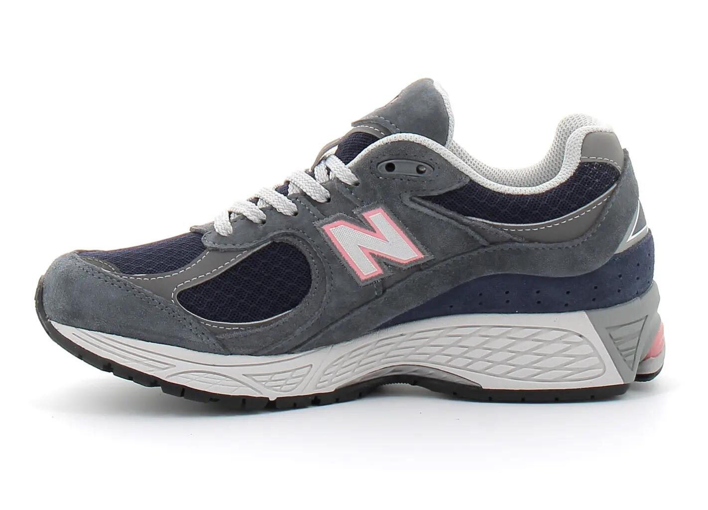 New Balance 2002 Grey Pink Shoes 3/6