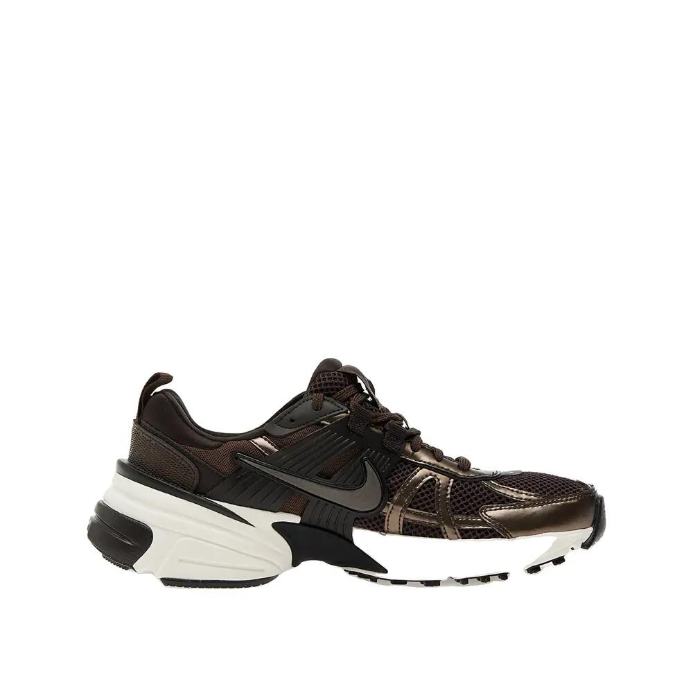 Zapatillas Nike V2K Run Marrón Terciopelo/Blanco Barroco/Negro 3/6