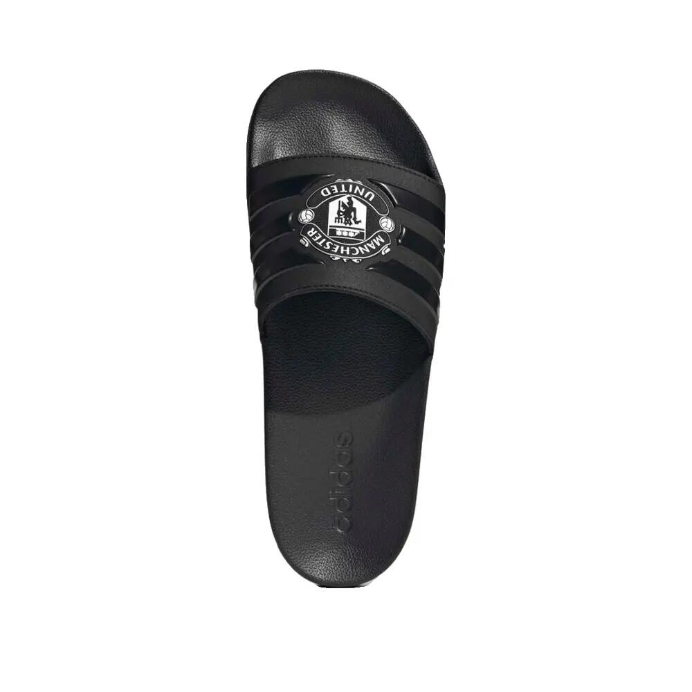 Adidas Adilette Manchester United Schwarz 3/6