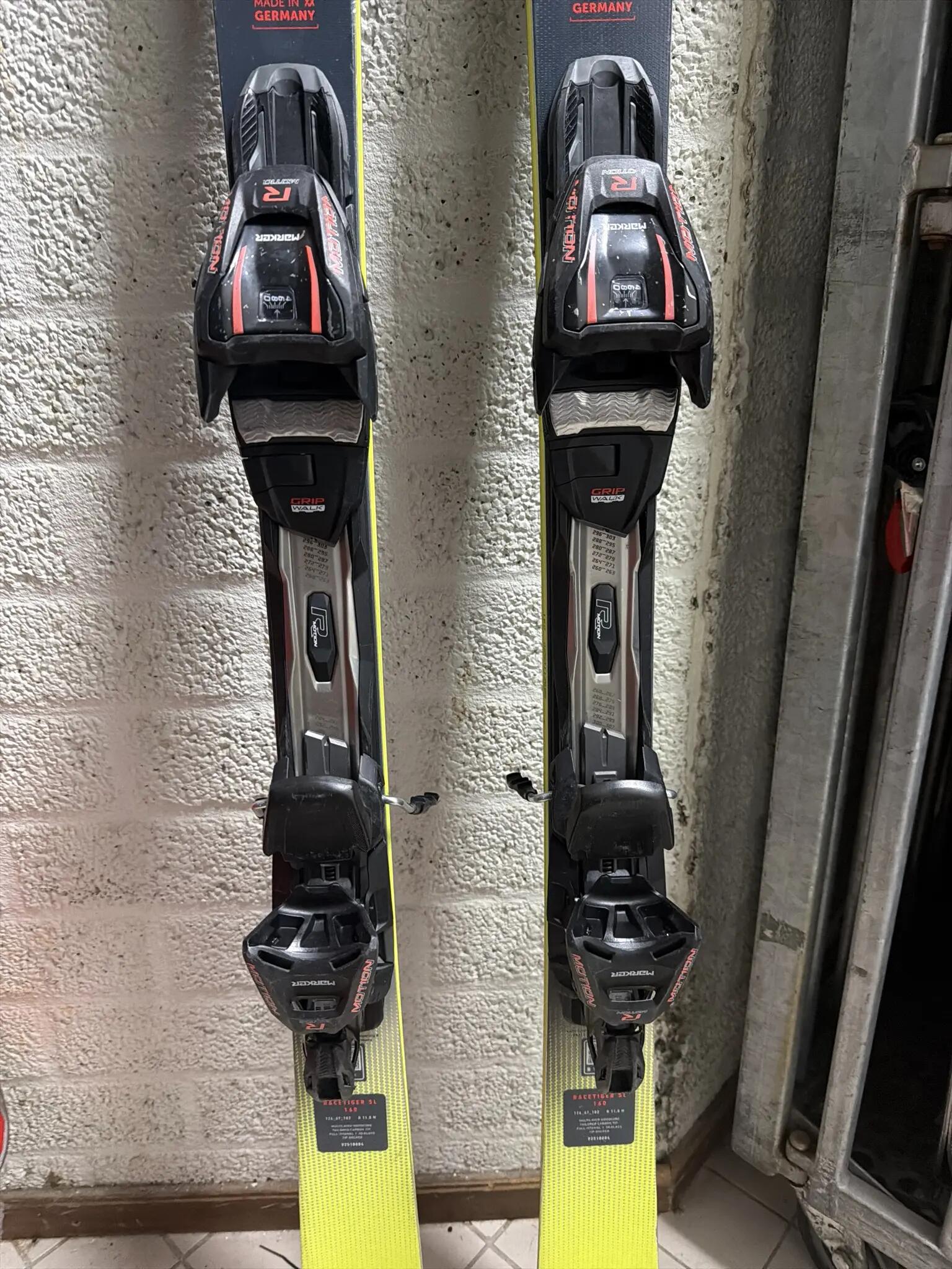 Reconditionné - Ski Völkl Racetiger SL + Marker rMotion3 12 GW-155-Used 2/6