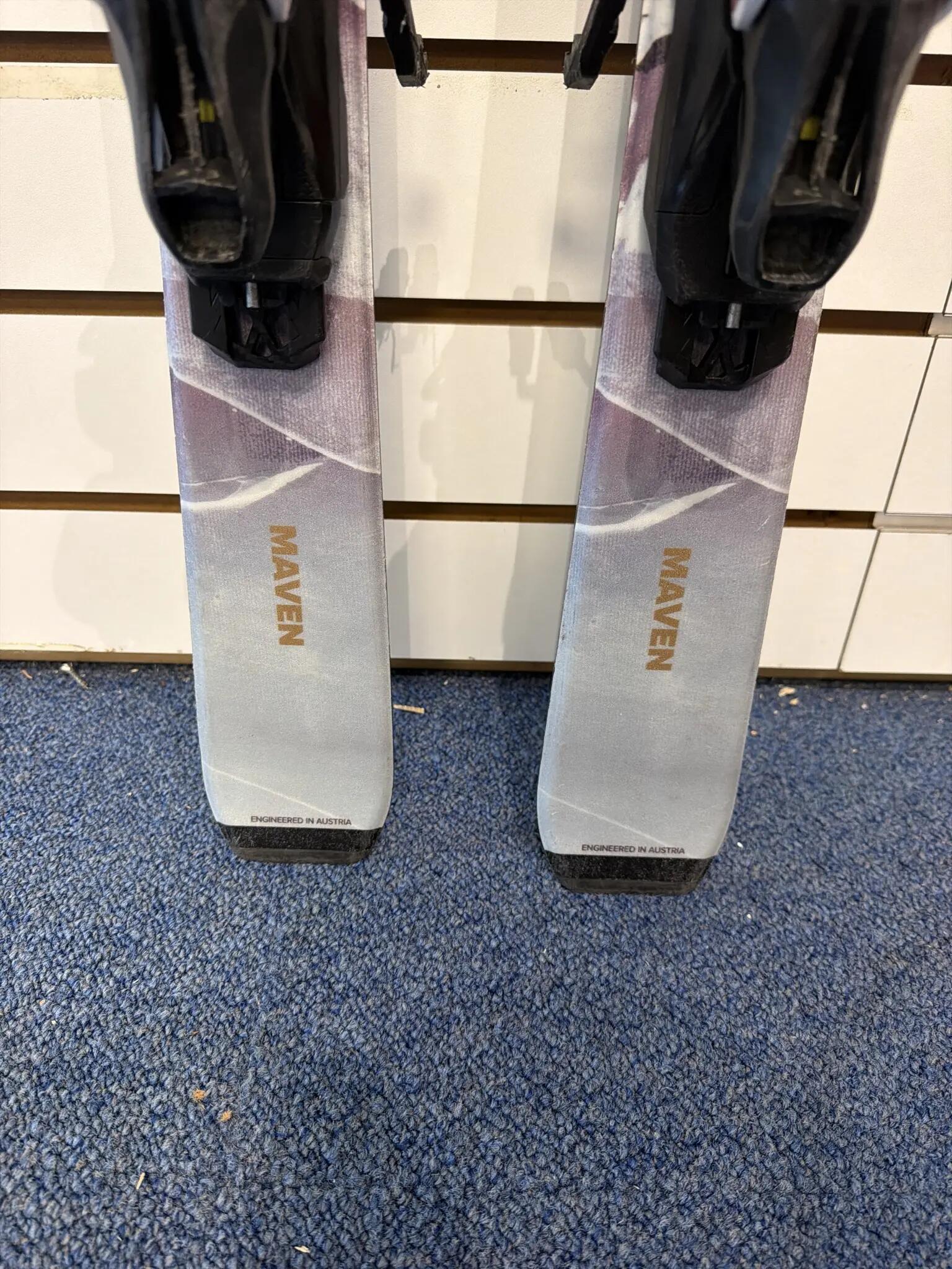 Reconditionné - Ski Atomic Maven 86 – Dames All-Mountain Ski + Bindingen-120 3/6