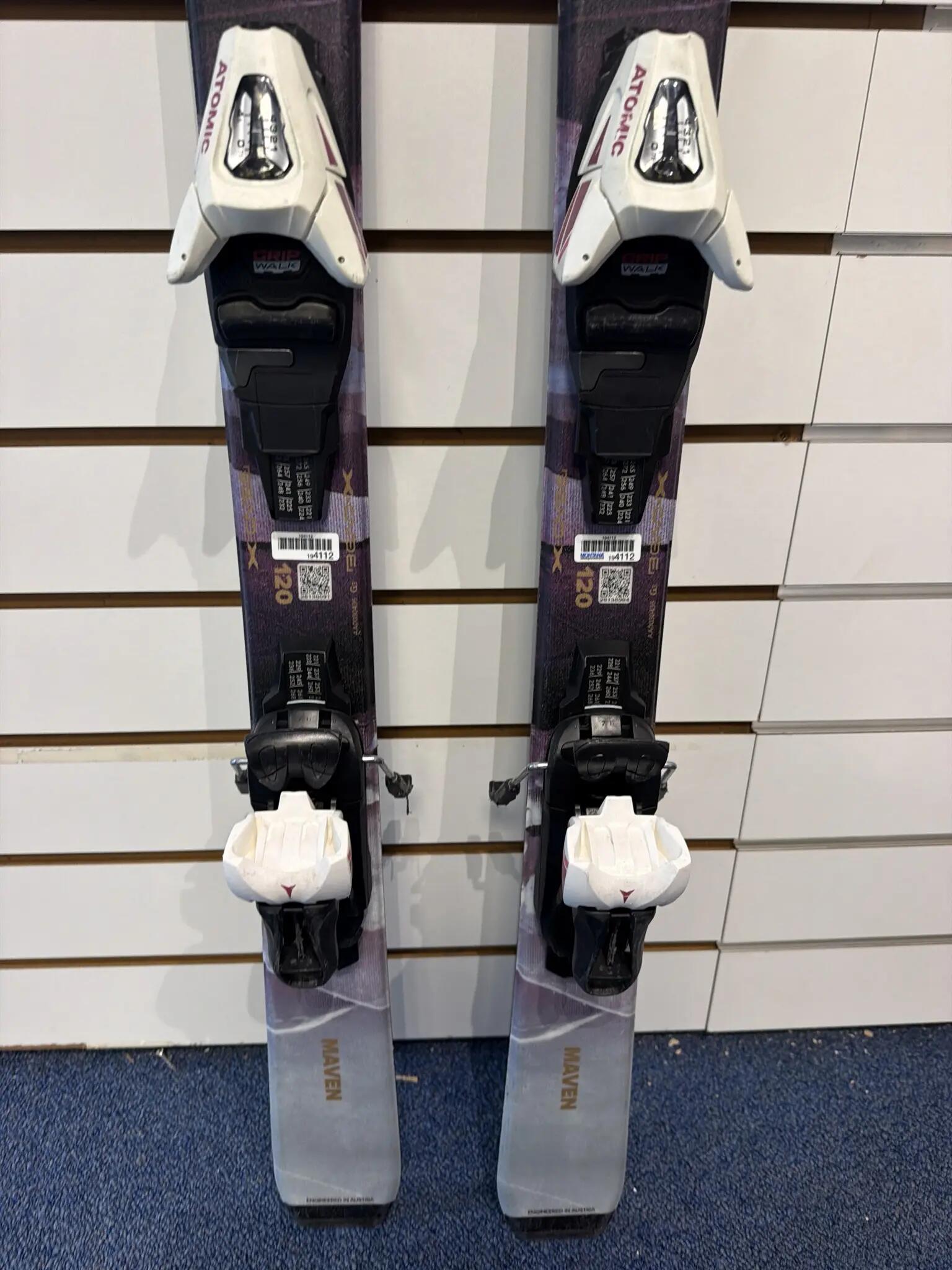 Reconditionné - Ski Atomic Maven 86 – Dames All-Mountain Ski + Bindingen-120 2/6