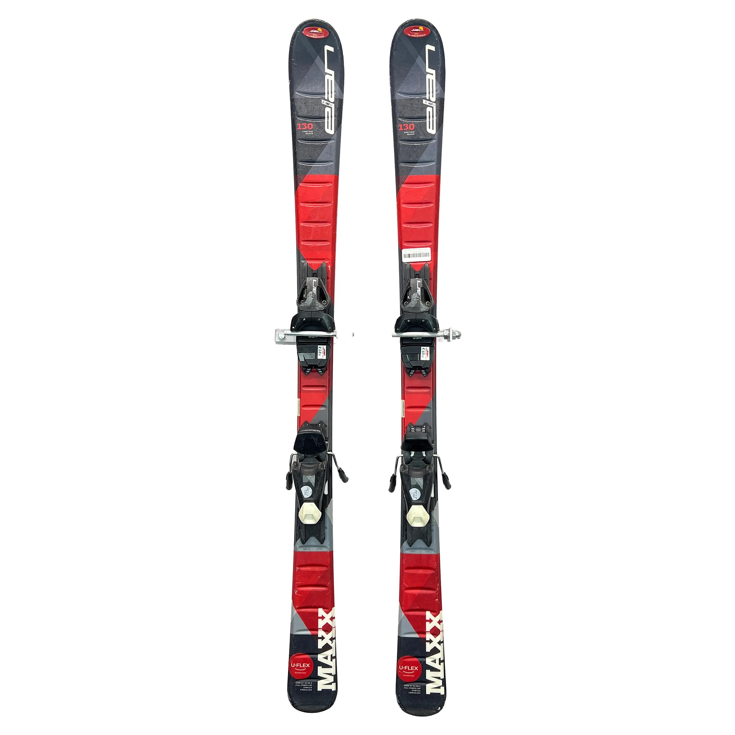 Tweedehands - Ski's Elan Maxx Red Junior Ski + EL 7.5 GW Binding-130 4/6